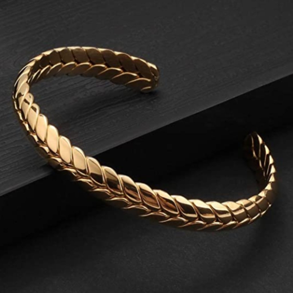Stainless Steel Cuff Bracelet